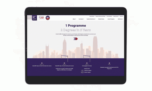 Web Design: CUHK - BBA-JD