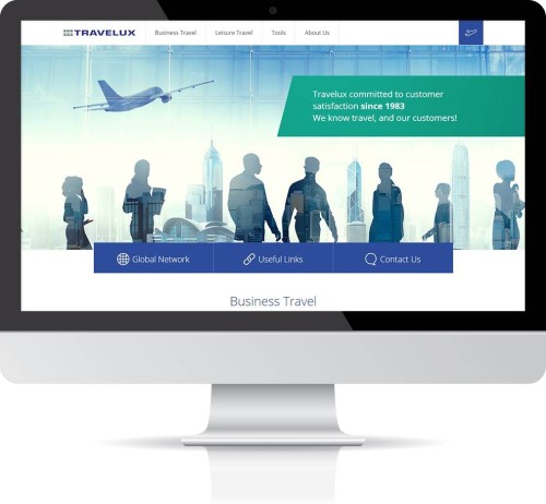 Web Design: Travelux Ltd.