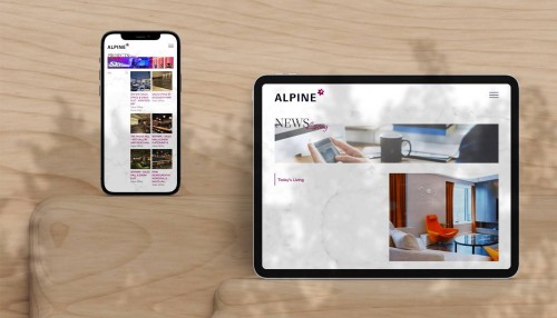 Web Design: Alpine Interiors Limited