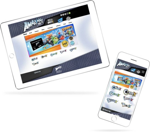 Web Design: Amazing Toys Limited
