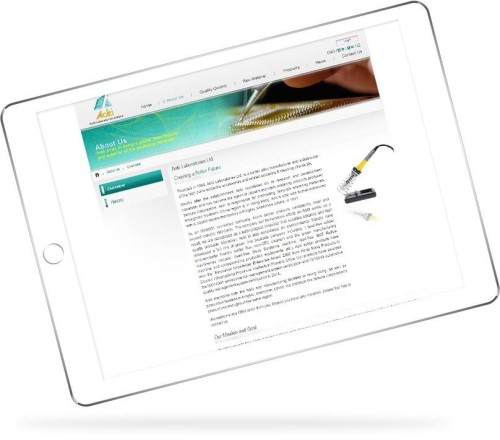 網頁設計: 青木研究有限公司