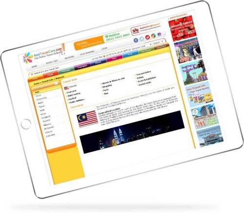 Web Design: AsiaTravelCare.com