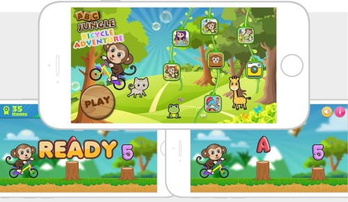 Apps Development: ABC Jungle Bicycle Adventure