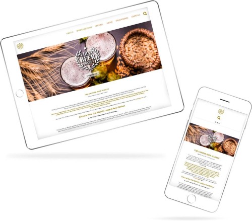 Web Design: China Beer Awards