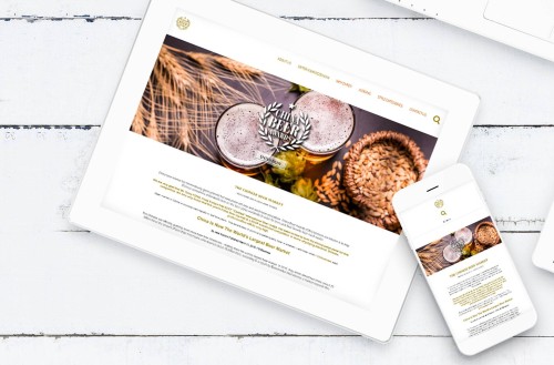 Web Design: China Beer Awards