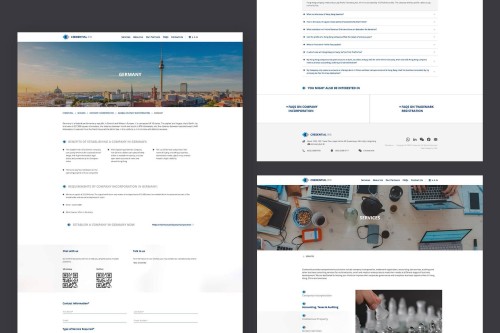Web Design: Credential Corporate Services Limited