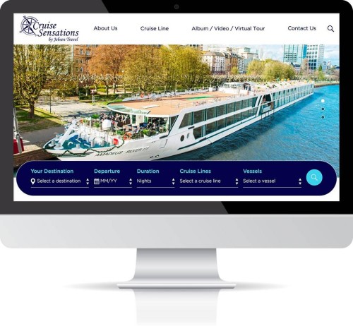 Web Design: Cruise Sensations