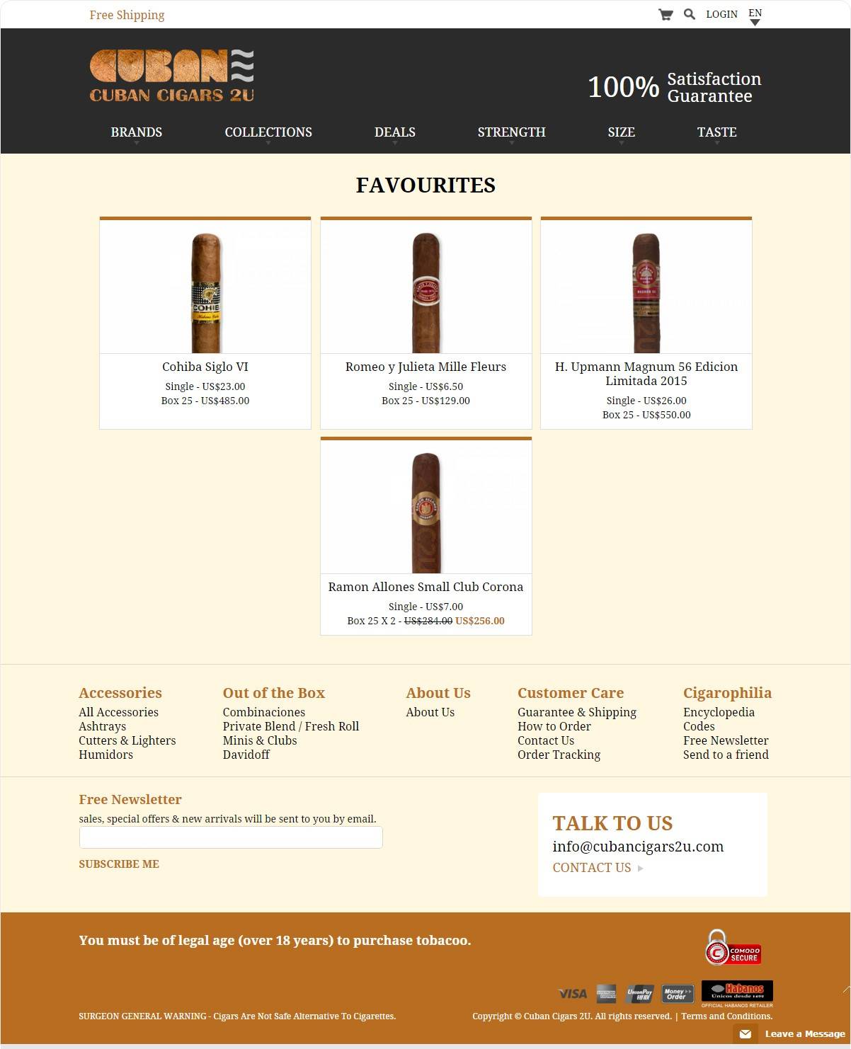 cubancigars2u detailpage 4