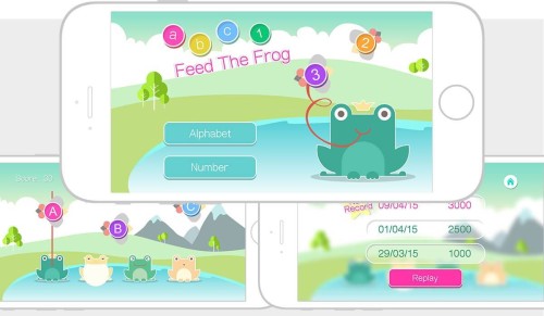 Apps Development: ABC 123 Feed The Frogs
