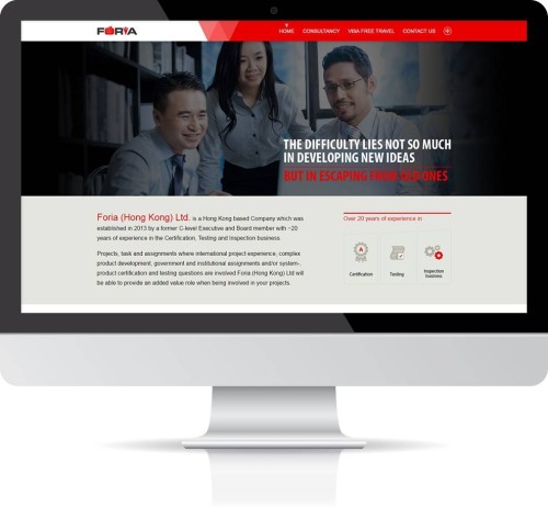 Web Design: Foria (Hong Kong) Ltd.