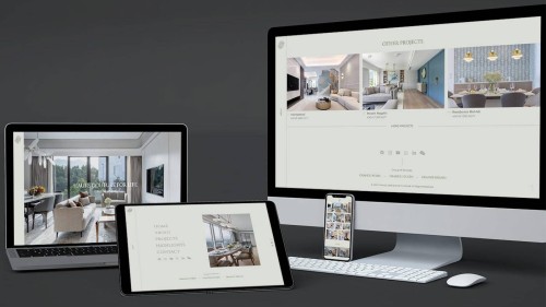 Web Design: Grande Interior (CMS Development and Integration)