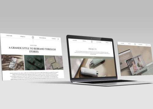 Web Design: Grande Branding (CMS Development and Integration)