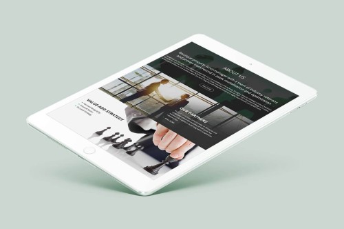 Web Design: Hong Kong And Shanghai Land Capital (HSL)