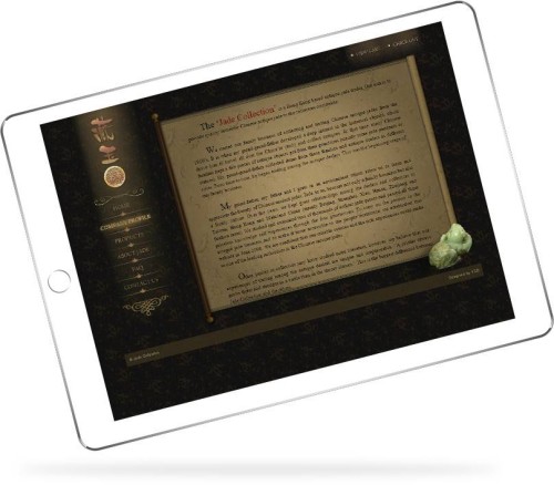 Web Design: Jade Collection