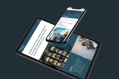 Web Design: Kerogen Capital