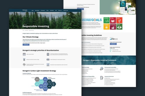 Web Design: Kerogen Capital