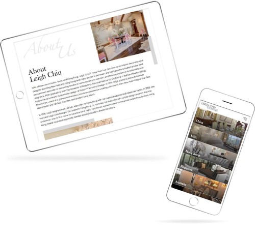 Web Design: Leigh Chiu Designs