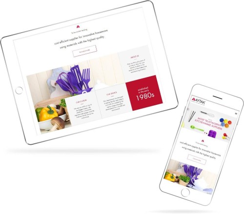 Web Design: MayTak Rubber Factory Ltd.