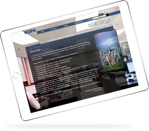 Web Design: Nepa Shipping