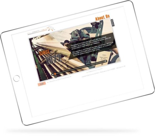 網頁設計: New Comota World