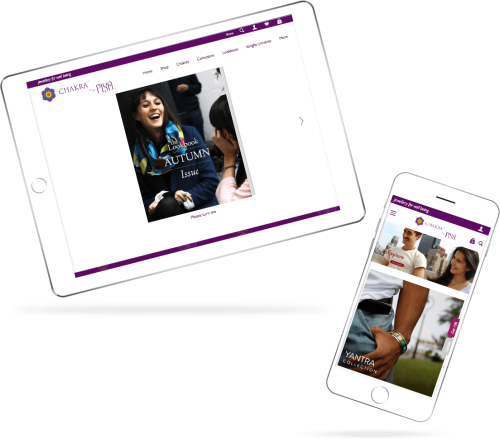 Web Design: Chakra by Piya