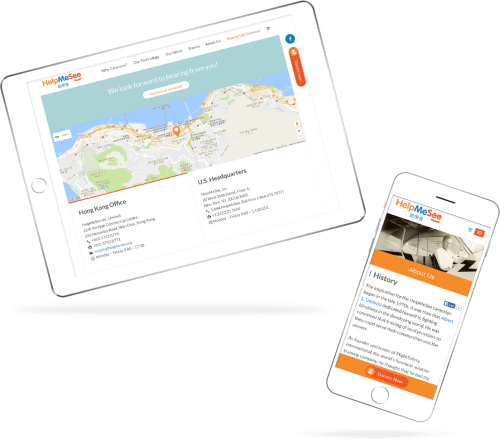 Web Design: HelpMeSee