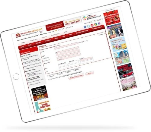 Web Design: Asia Travel Care Company Limited