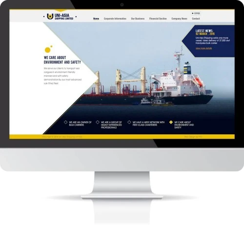 Web Design: Uni-Asia Shipping Limited