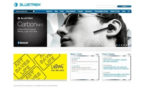 Web Design: Bluetrek Technology Limited