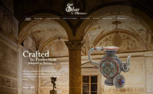 Web Design: Silver by Temptations