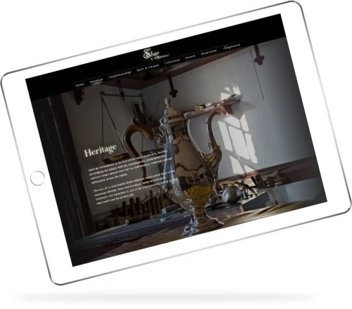 Web Design: Silver by Temptations