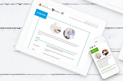 Web Design: CUHK - Faculty of Medicine