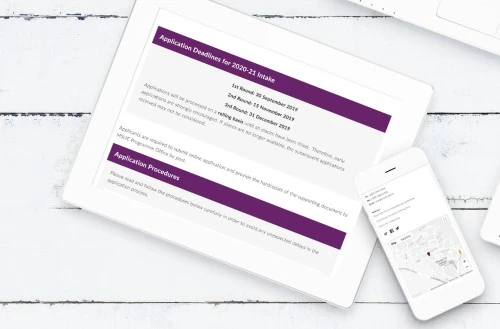 Web Design: CUHK - Information Engineering