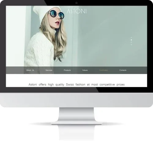 Web Design: Astoni Far East Limited