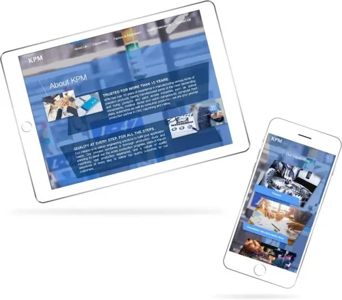 网页设计: KPM Company Limited