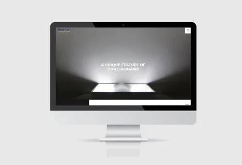 Web Design: Nanoflex Lighting Ltd.