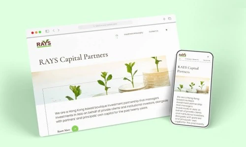 Web Design: RAYS Capital Partners