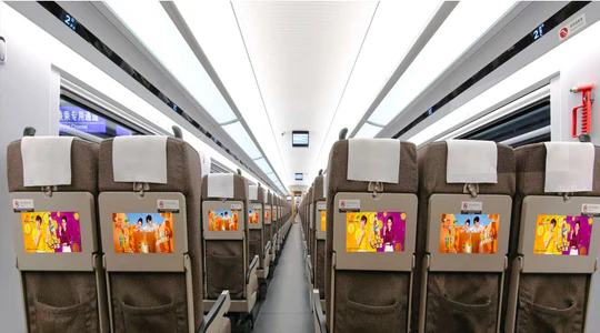 AD Solution: 高鐵"復興號" - 桌貼廣告