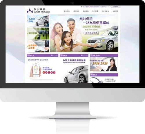 Web Design: Target Insurance Company, Limited