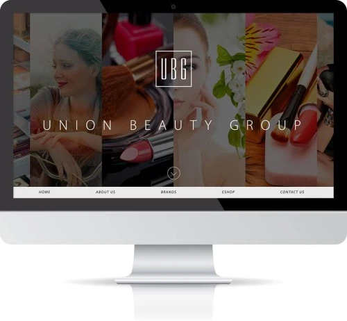 Web Design: Union Beauty Group (UBG)